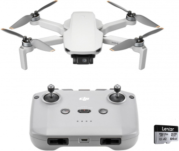DJI Mini 4K + Lexar Silver Plus microSDXC 64GB