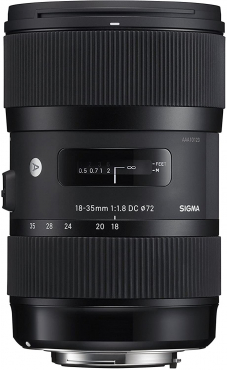 Sigma 18-35mm /1.8 DC HSM Canon Customer return
