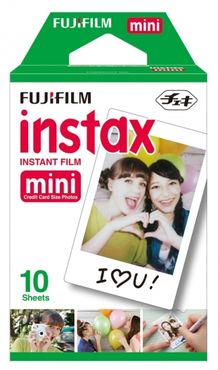 Fujifilm Instax Mini 8 set with film raspberry ( raspberry red)