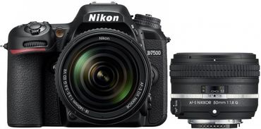 Nikon D7500 KIT AF-S DX 18-140 + AF-S 50mm f1.8 G 