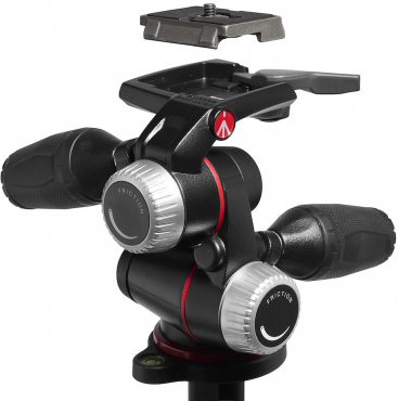 Manfrotto ONE Photo aluminum tripod with XPRO 3-way panhead