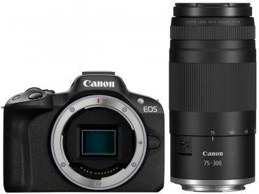 Canon EOS R50 noir + RF 75-300mm f4-5,6