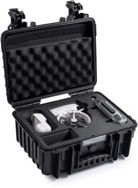 DJI Flip + RC 2 + B&W Case schwarz