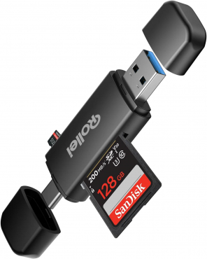 Rollei 2in1 Kartenleser SD/microSD