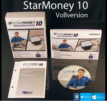 StarMoney 10 Logiciel de banque en ligne Version complète Box