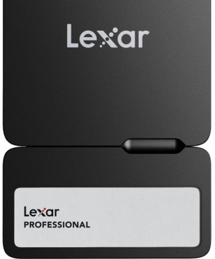 Lexar Go Portable SSD SL400 1TB Black incl. Hub Black