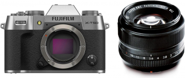 Fujifilm X-T50 silber + XF 35mm f1,4 R