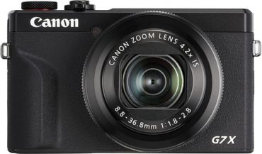 Canon PowerShot G7X Mark III black+Canon Battery NB-13L+Canon DCC-1880