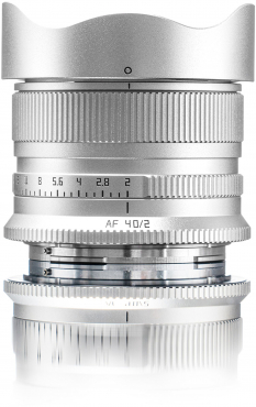 TTARTISAN AF 40mm f2 Nikon Z (Vollformat) silber