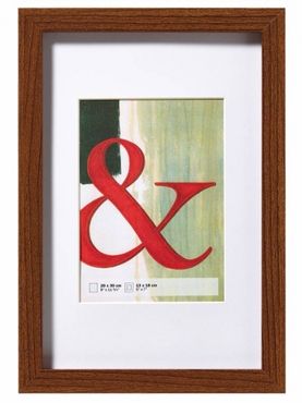 Walther EA520N Stockholm wooden frame 15x20cm walnut