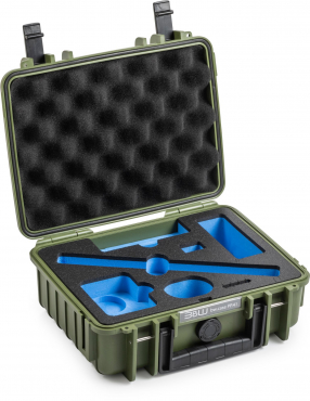 DJI Osmo 360  Standard Combo + B&W Case Typ 1000 Bronze-Grün