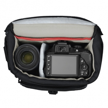 Hama Kameratasche 185009 Pittsburgh 130 schwarz