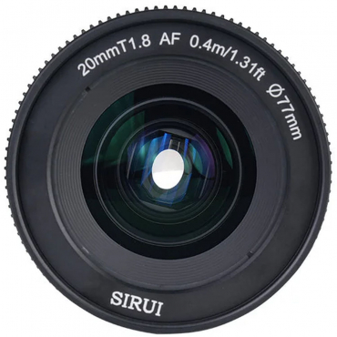 SIRUI AF 20mm T1,8 1.33X S35 Z-Mount Bleu