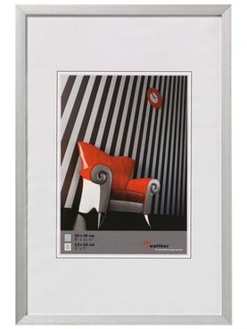 Walther AJ050S Chair Metallrahmen 40x50cm silber