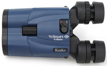 Kenko Fernglas VC-Smart 15x42 Cellarto WP blau mit Bildstabilisator