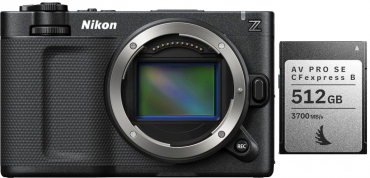 Nikon ZR + Angelbird PRO CFexpress v4 II 512GB type B