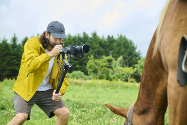Nikon ZR + TechartPro TZE-02 Sony E an Nikon Z