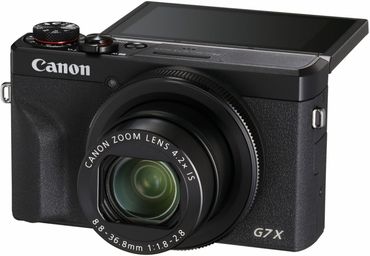 Canon PowerShot G7X Mark III black+Canon Battery NB-13L+Canon DCC-1880