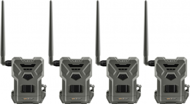 SPYPOINT FLEX-M Caméra sauvage pack de 4 + 4 batteries LIT22