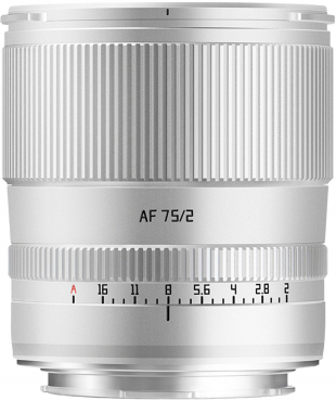 TTArtisan AF 75mm f2 L-Mount silver