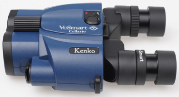 Kenko Fernglas VC-Smart 14x30 Cellarto blau mit Bildstabilisator