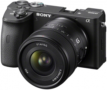 Sony ILME-FX2 + XLR-Griff + SEL 15mm f1,4 G
