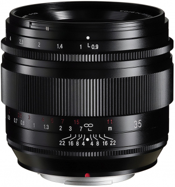 Voigtländer Nokton 35mm f0.9 Fuji X-Mount asph. black customer return