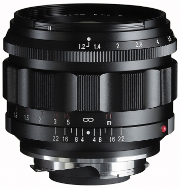 Voigtländer Nokton 50mm f1,2 VM II asphärisch schwarz Kundenretoure