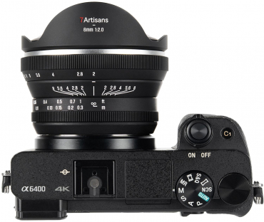 7Artisans 6mm f/2 Fisheye Sony E (APS-C)