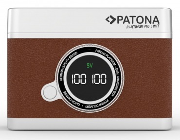 Patona Platinum Dual Ladebox USB-C für Canon LP-E6NH - 6070491 Patona Platinum Dual Ladebox USB-C für Canon LP-E6NH