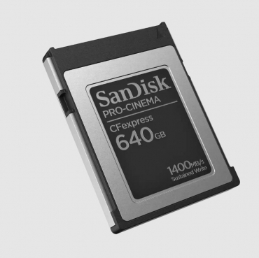 SanDisk Pro Cinema CFexpress Card Type B 640GB