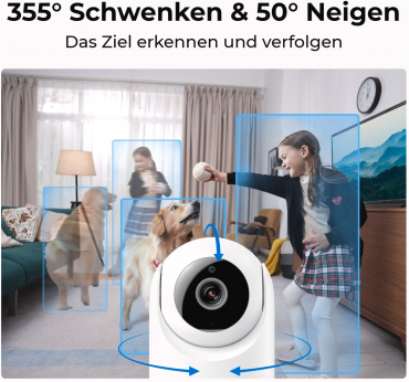 Reolink E Series E331 5MP PT WiFi Indoor Camera