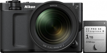 Nikon ZR + 24-70mm f4 S + Angelbird PRO CFexpress v4 II 1TB Typ B