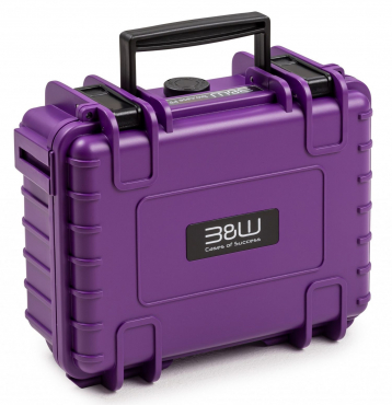 B&W Insta360 X3 Case Type 500 Purple