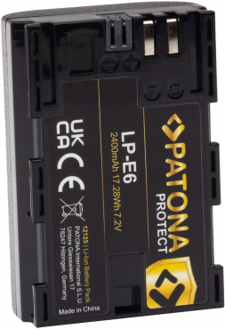 PATONA Dual USB Ladegerät + 2x Akku LP-E6