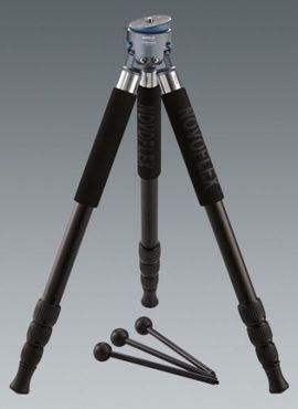 Novoflex Aluminum tripod with 4 segments +tripod bag