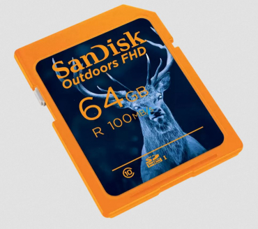 SanDisk Outdoors FHD SDXC UHS-I card 64GB