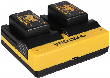 PATONA Dual Ladegerät für DMW-BMB9 inkl. Micro-USB