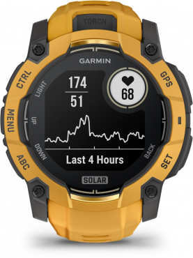 Garmin Instinct® 3 50mm Solar Grau Sunburst