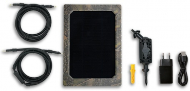 SEISSIGER Base-Cam LTE SUPERSIM-Edition + Solarpanel 2er Pack