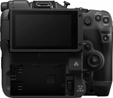 Canon EOS C80 + adapter EF to EOS R 0.71x