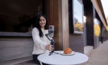 DJI Osmo Mobile 7P Vlogging Combo weiß