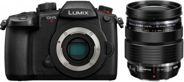 Panasonic Lumix GH5 II + Olympus M.Zuiko 12-40mm 2,8 ED schwarz PRO