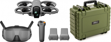 DJI Avata 360 Motion FMC+N3 + B&W Case Typ 5000 bronze/grün