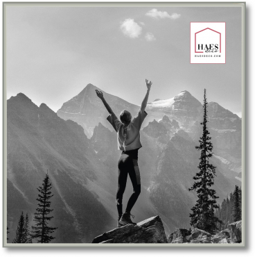 Haes Kunststoffrahmen EF18S Easy Frame 50x50cm silber