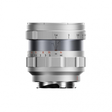 Thypoch Simera 75mm f1.4 Leica M-Mount silver