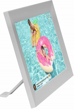 Denver Frameo 1024W Digitaler Bilderrahmen Weiß 10,1 Zoll