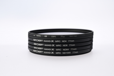 K&F Concept Filter-Set 77mm CPL, ND,4 ND8, ND64, N gebraucht #9165851