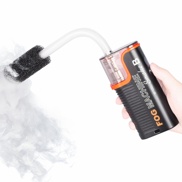 Lensgo SmokeB Fog Mashine Nebelmaschine SET +6x12ml Nebel-Flüssigkeit