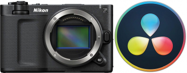 Nikon ZR + Blackmagic DaVinci Resolve Studio Software